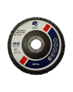 Flap Disc 4 inch 60 grit 1 ADM 4-Inch Flap Disc – 100 × 16 mm, A60 Grit